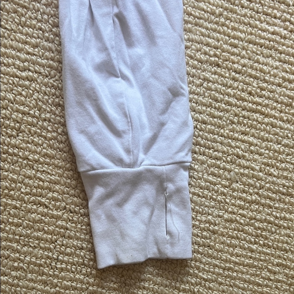 Women's Long Sleeve Crop Top - White - Picture 5 of 6